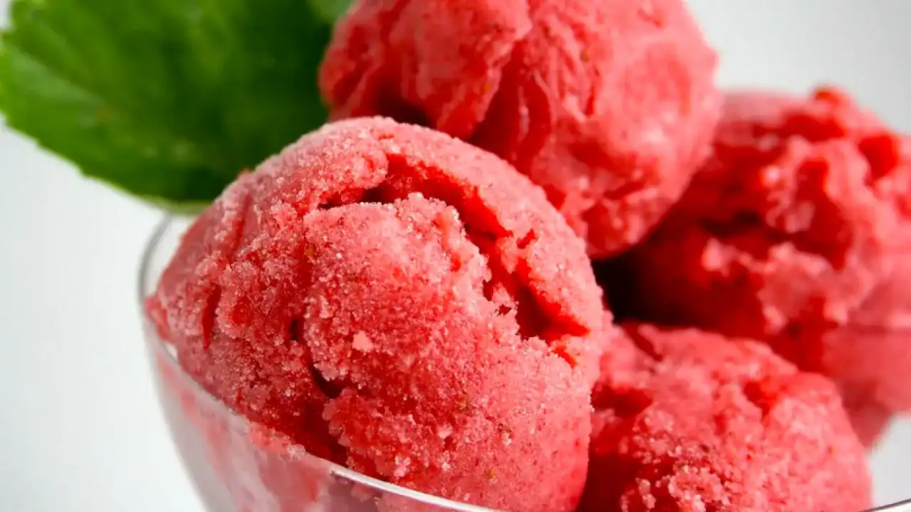 Sorbet de zmeură